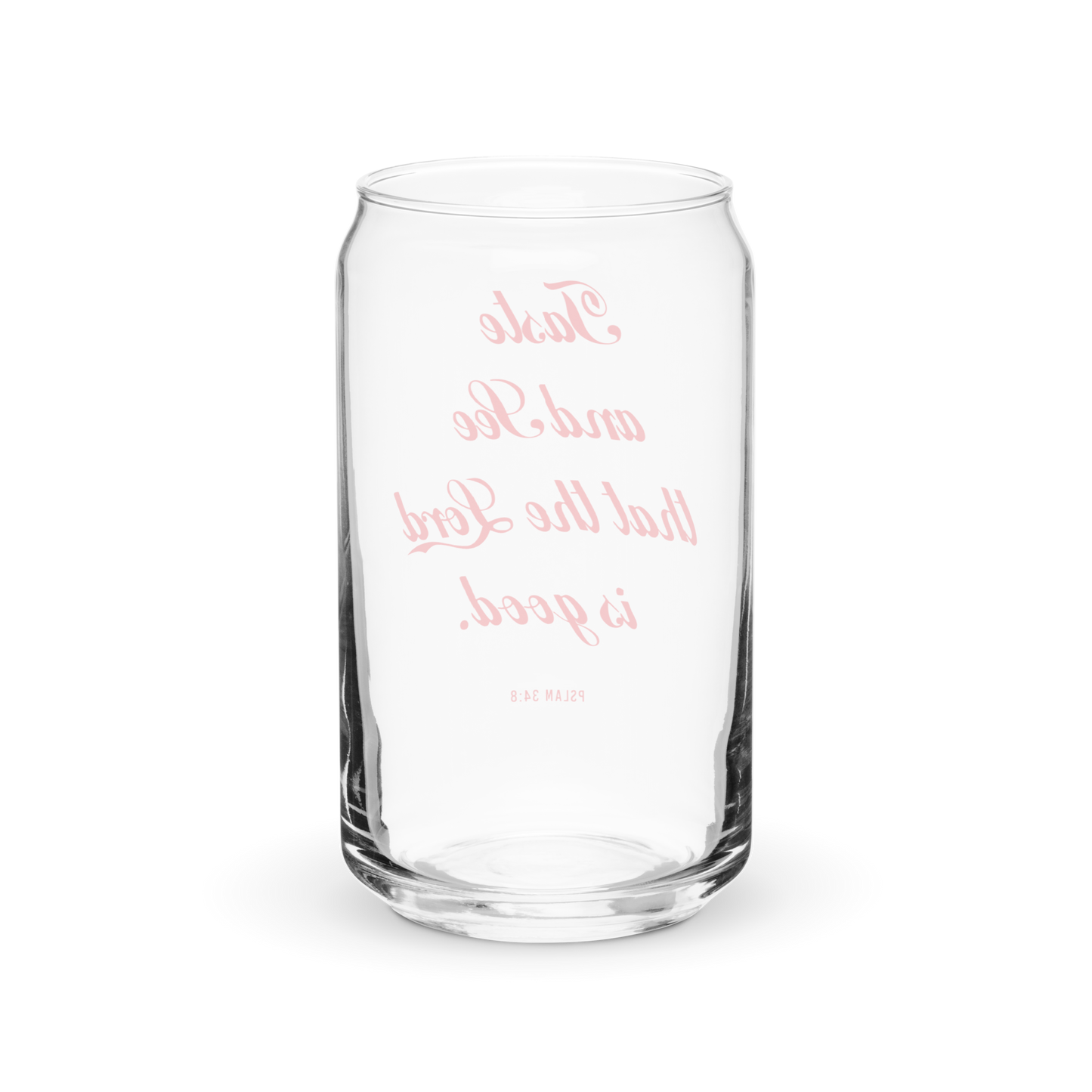 Taste & See Can-shaped glass